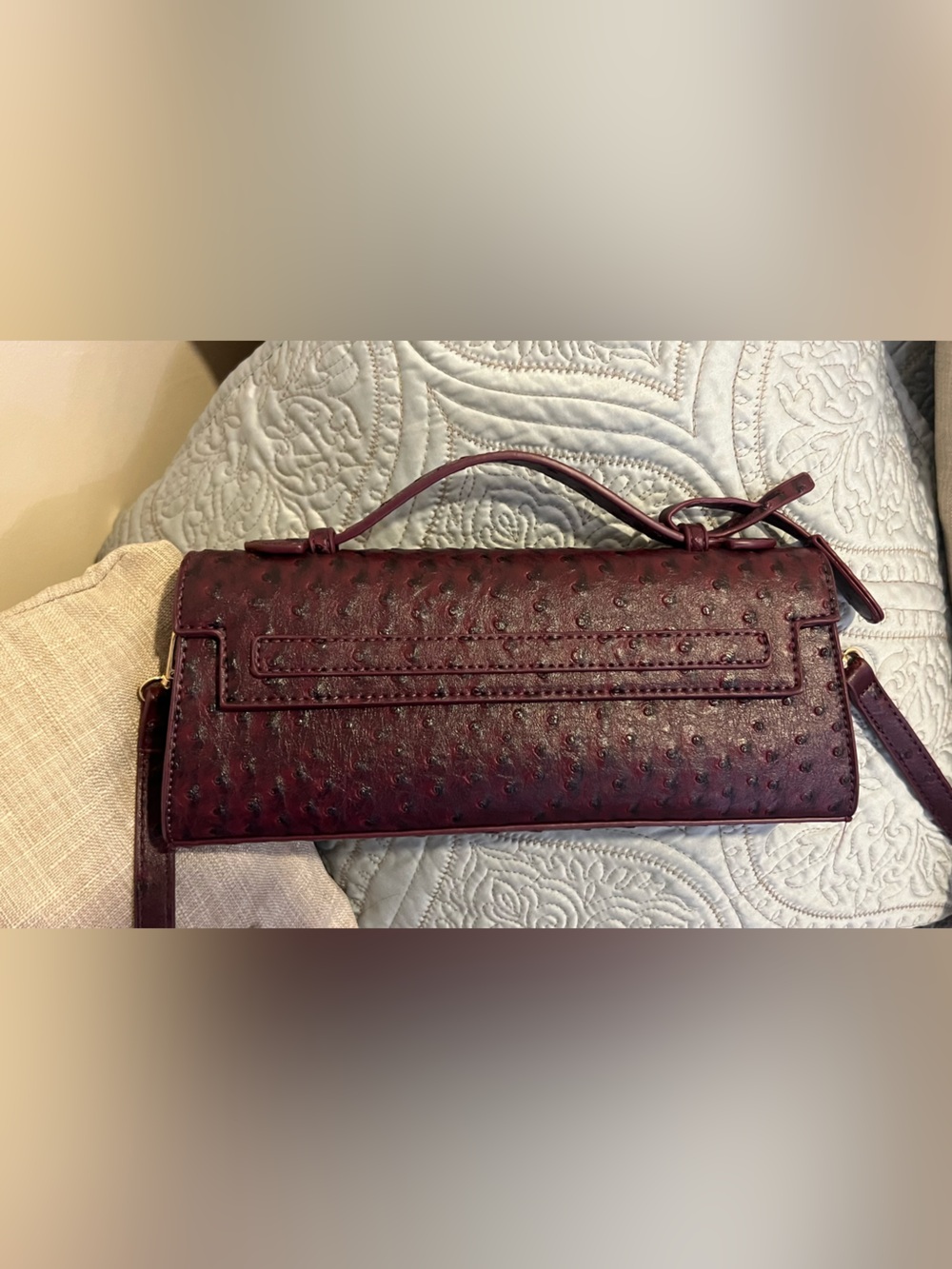 2 Classic Black Women’s Shoulder Bag with Adjustable Strap